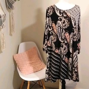 Paisley New Directions Dress Size Large